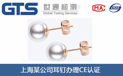 上海某公司耳钉办理CE认证