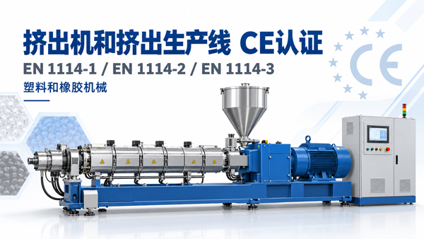 EN 1114-1-2-3塑料和橡胶机械挤出机和挤出生产线CE认证详细了解