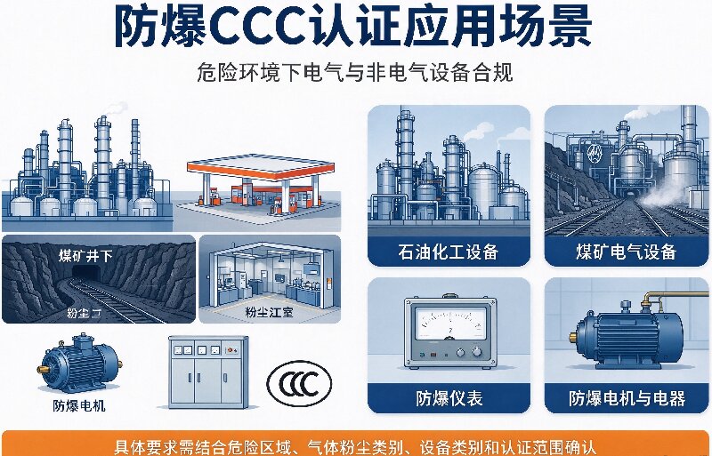 防爆CCC认证技术服务咨询