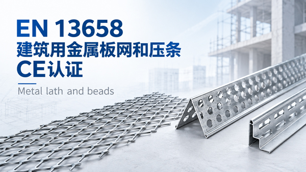 EN 13658建筑用金属板网和压条CE认证