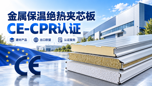 EN 14509:2013金属保温绝热夹芯板CE-CPR认证