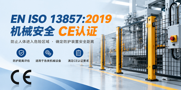 EN ISO 13857：2019机械安全CE认证